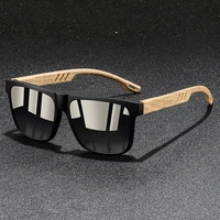 Mode Vintage carré cadre carré lunettes de soleil hommes femmes pêche conduite homme marque de luxe concepteur lunettes de soleil UV400 lunettes 5