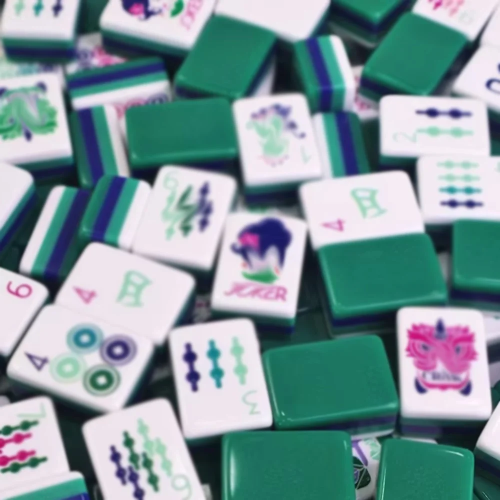 customized 4 layer american mahjong cards 160 acrylic tiles mahjong set with print vintage pattern for family party game Customized 4-Layer American Mahjong Cards 160 Acrylic Tiles Mahjong Set with Print Vintage Pattern for Family Party Game 6