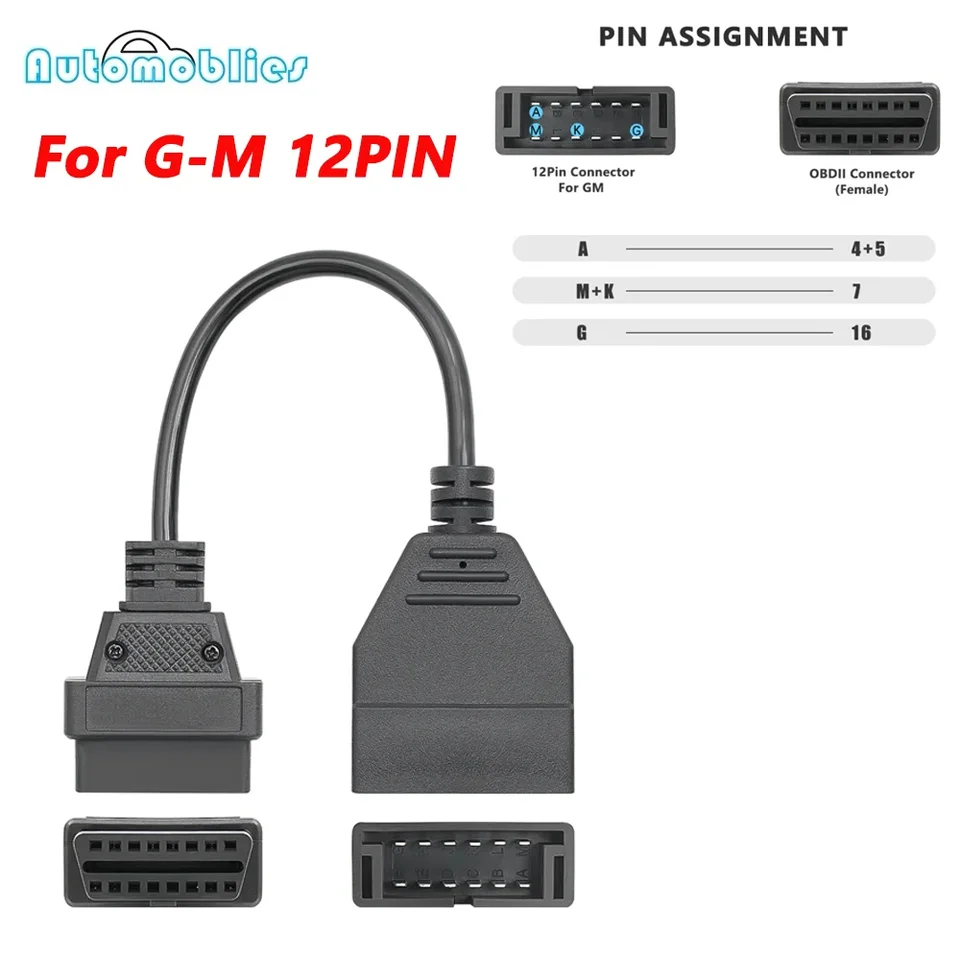 Diagnostische scanner 12-pins Obd1 naar 16-pins Obd2-converteradapterkabel voor Gm-auto kopen vanaf een prijs van 8.11 Diagnostische scanner 12-pins Obd1 naar 16-pins Obd2-converteradapterkabel voor Gm-auto kopen vanaf een prijs van 8.11