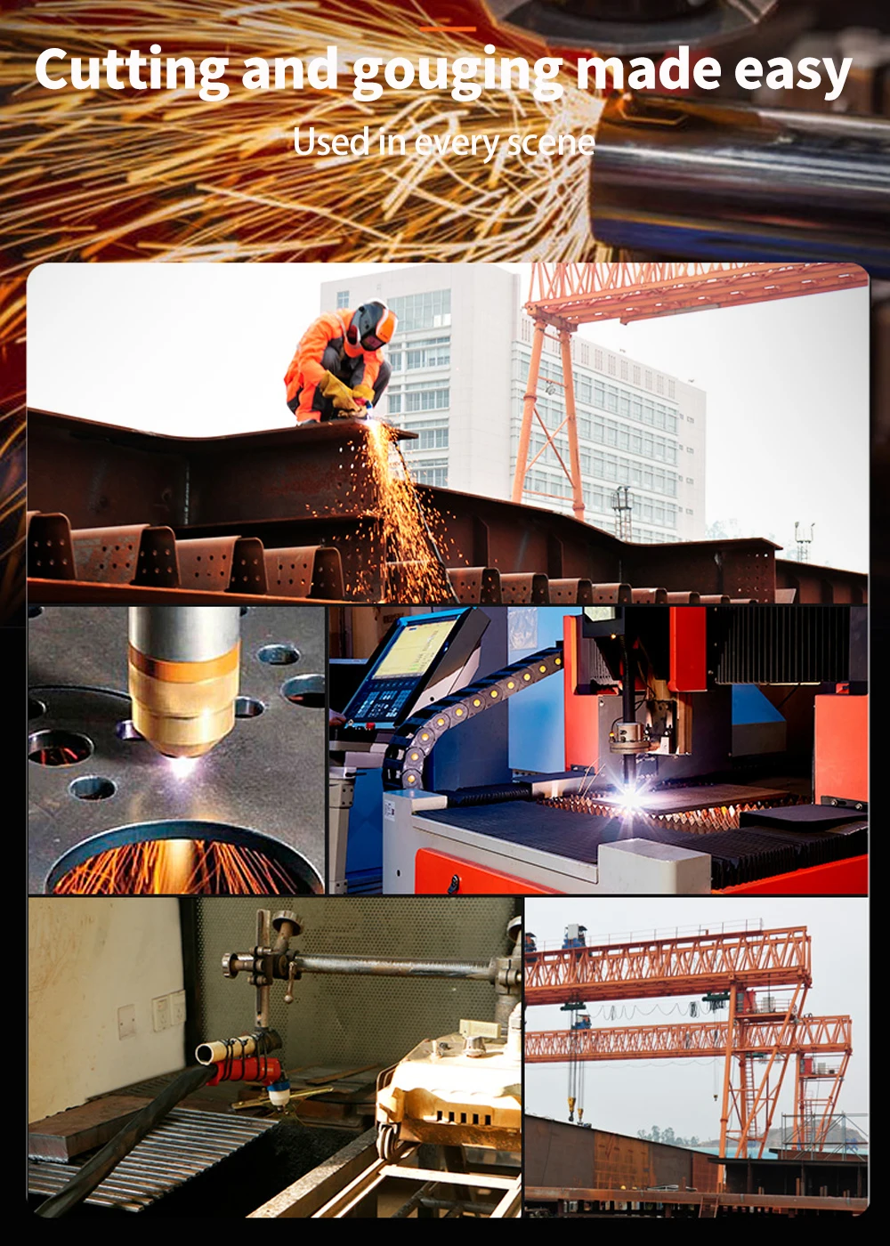 Plasmargon Plasma Cutter Cut 55X Air Cutting Machine CNC Low Frequenc  IGBT Metal Cutting Machinery 55A 220V 6