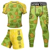 Special Designs With Anti Slip Rashguard Jiu Jitsu T-shirt+Pants Boxing Jerseys BJJ Muay Thai Shorts Compression Sets Sportsuit 3