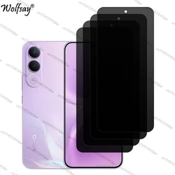 Enhanced Anti - Spy Privacy Screen & Camera Protector - Tempered Glass, 6.83 Inch Display for Vivo V70 FE (4 Front Glass)