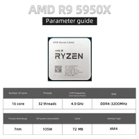 13826-60918a.jpg processeur amd Ryzen 9 5950X R9 5950X 3.4 GHz