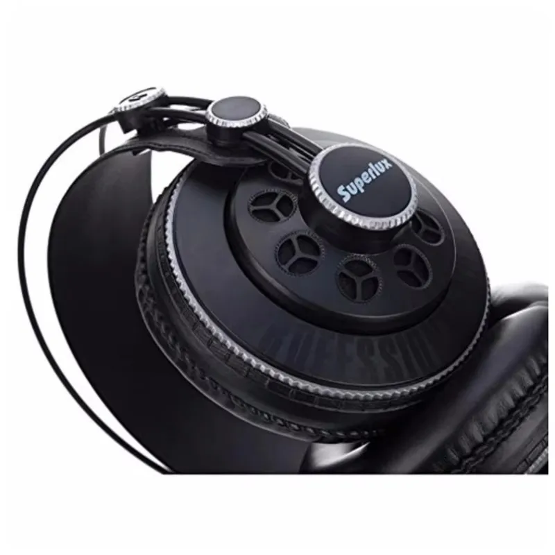 전문가용 스튜디오 헤드폰 Superlux HD681B 세미 오픈 다이나믹 스테레오 모니터링 헤드셋, DJ Hifi 노이즈 캔슬링 이어폰