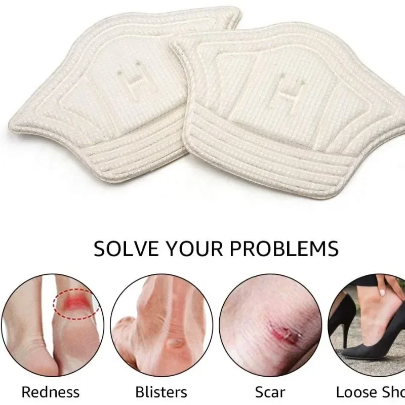Shoe Insoles Heel Cushion Insole Heel Patch Insole Heel Cushion Protector Heel Insoles Heel Protector Patches Heel Protector Pads Heel Protector Shoe Stickers Shoe Repair Stickers Shoe Repair Patch Shoe Repair Patches Shoe Heel Repair Tips 2/20pcs Insoles Patch Heel Pads for Sport Shoe Adjustable Size Feet Pad Pain Relief Cushion Insert Insole Heel Protector Sticker