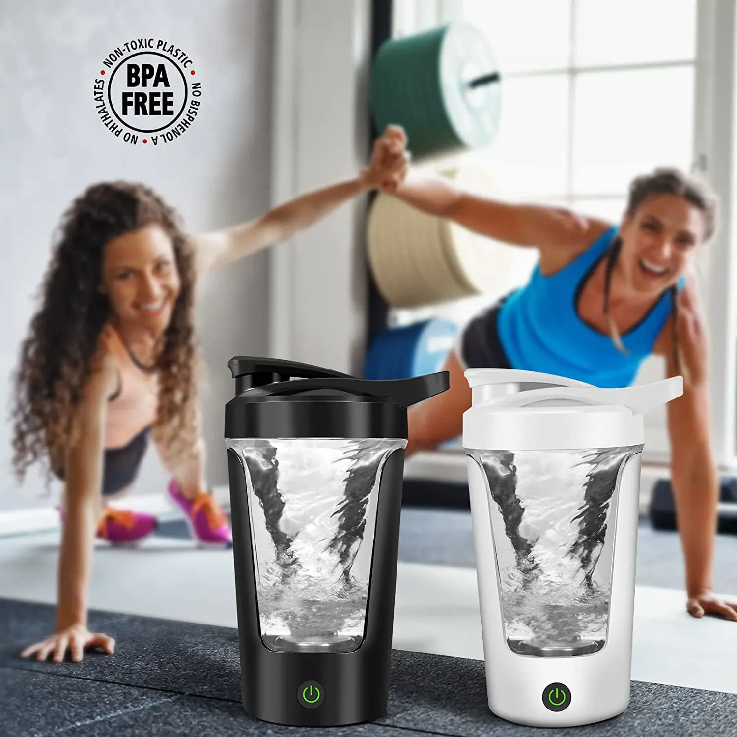 450ml Blenders Cup Electric Mixing Cup Portable Protein Powder Shaker Bottle Mixer For Travel Home Office Kitchen Tools 4