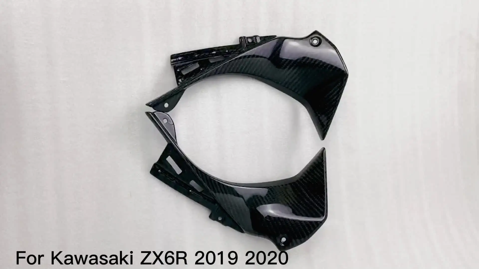 100% Full Dry 3K Carbon Fiber For Kawasaki ZX6R 2019 2020