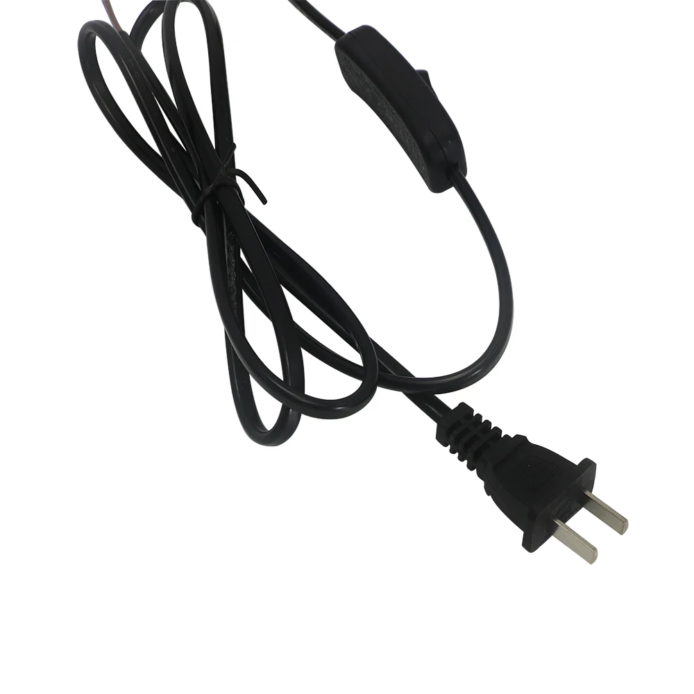 LED Switch Power Cable ON/OFF Controller For Table Lamp EU/US Plug AC110V/220V With Extension Cord 1.5m conversion plug plug conversion socket lamp socket