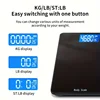 1pc Digital Bathroom Scale, Body Weight Scales, USB  Accurate For Gym Yoga Studio With Large Backlit Display, 5