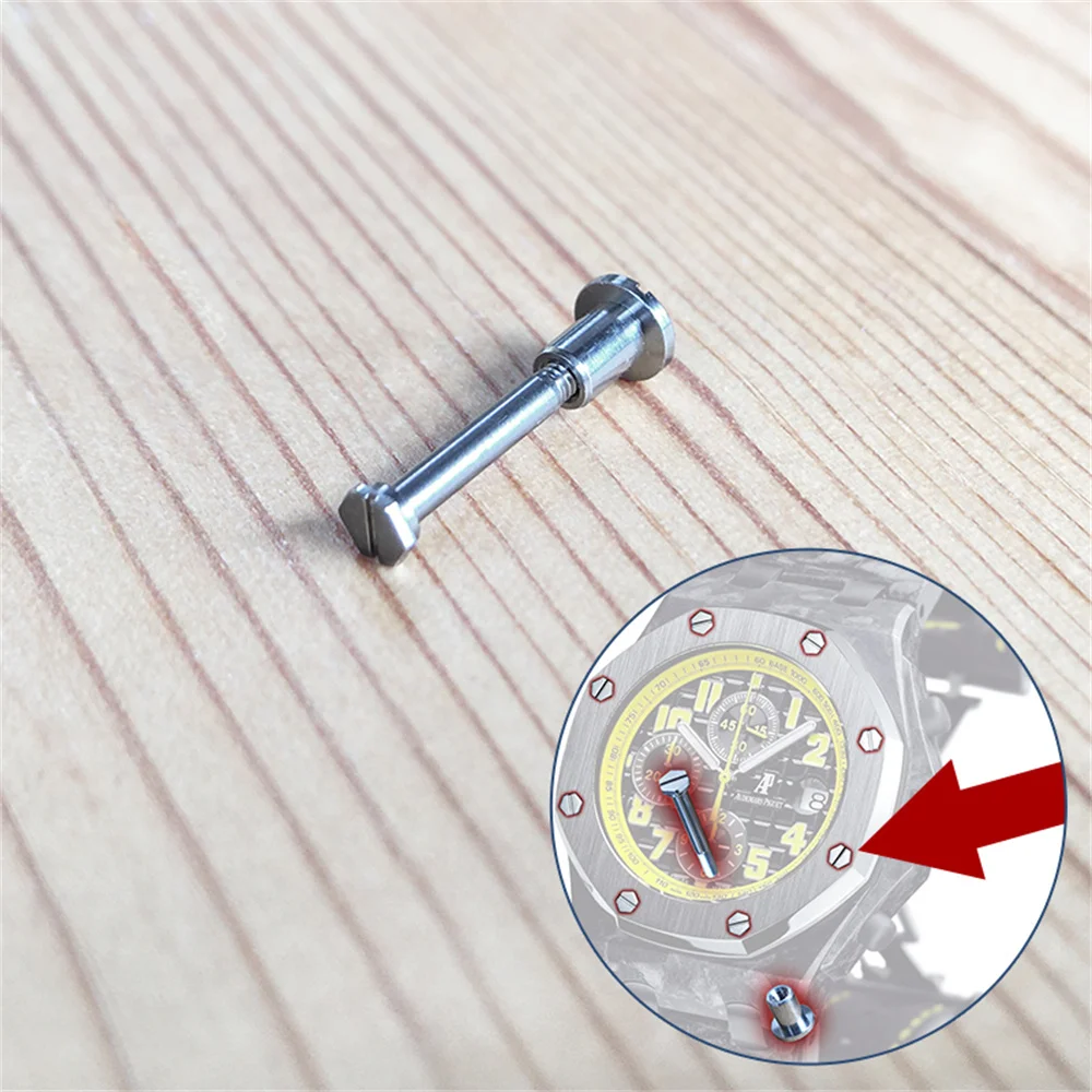 26176Fo Watch Bezel Case Back Screw Set Per Audemars Piguet Royal Oak Cronografo Offshore Bumble Bee Orologio In Ceramica Di Carbonio