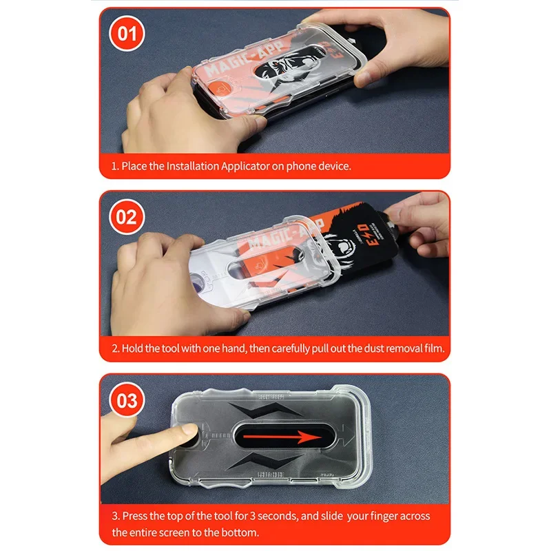 HOCE 8K Full Cover Screen Protector For iPhone 16 Pro Max 15 14 13 12 Pro Privacy Tempered Glass Anti Spy Film Deliver Mount Aid - Image 6