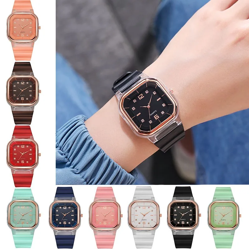 

Simple Fashion Men'S Clock Temperament Minimalist Square Fashion Sport Watches Business Casual Quartz Watch Date For Sports