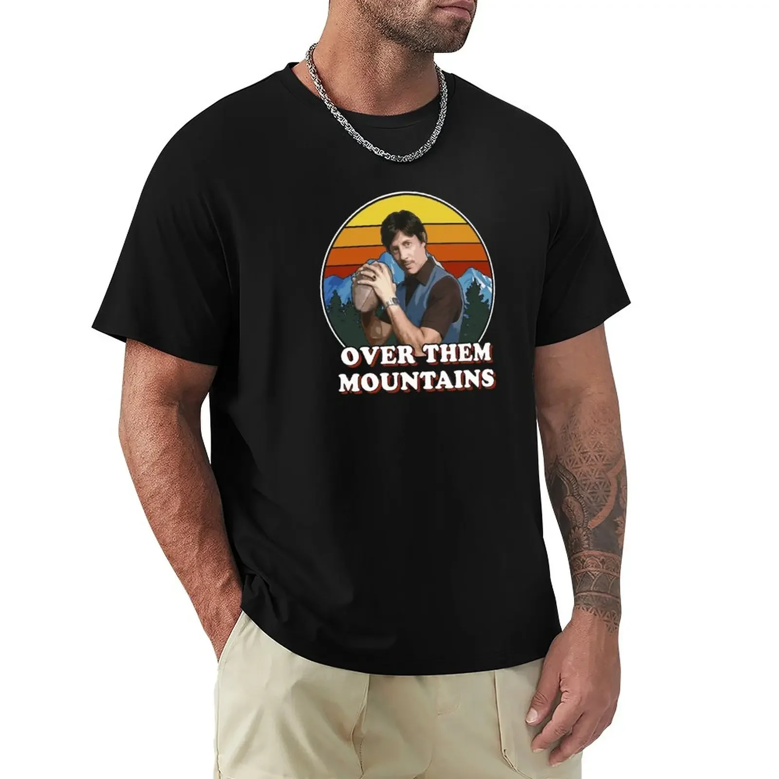 

Over them Mountains T-Shirt graphics animal prinfor boys plain black t shirts men