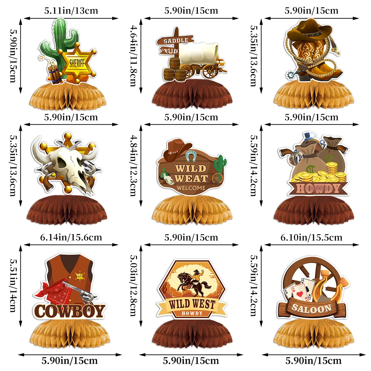 9 個ワイルドウエスタンカウボーイテーマブーツデスクトップ