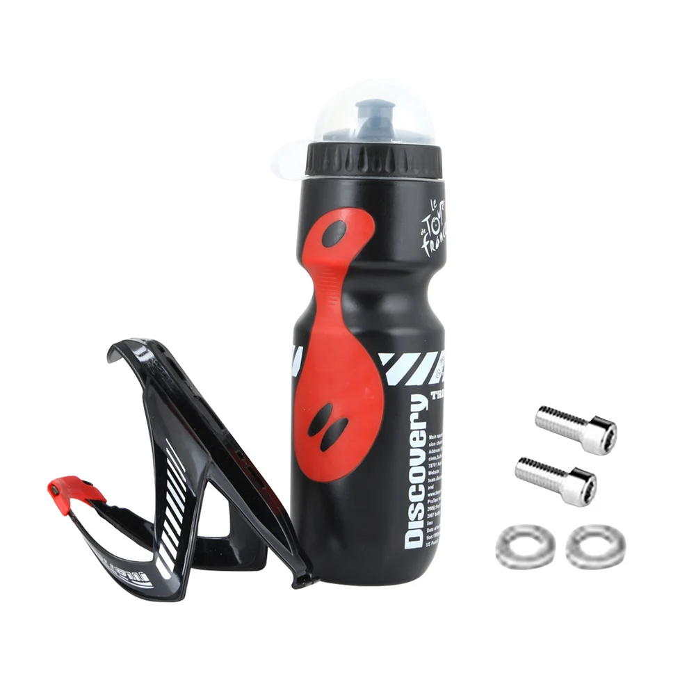 Ciclismo All'Aperto In Pe Da 650Ml Con Supporto Set Di Borracce Per Bici Portatile Antiscivolo Campeggio Di Grande Capacità Universale Facile Da Insta