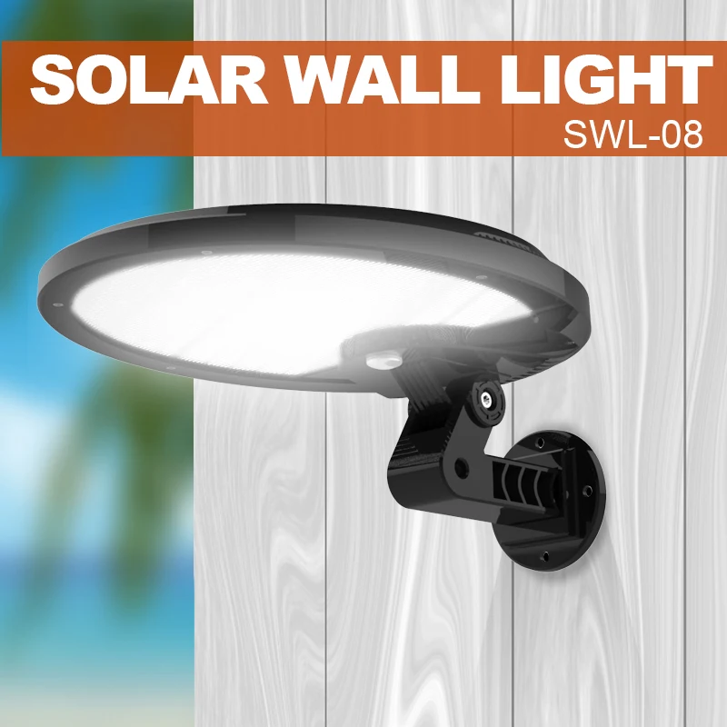 ACMESHINE 56 LED 180°Rotatable Solar Wall Light Outdoor Motion Human Body Sensor Waterproof IP65  Courtyard Garage Corridor Lamp