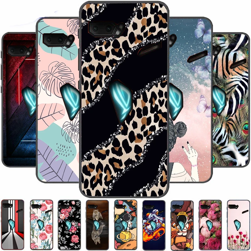For ASUS ROG Phone ZS600KL Case Painted Soft TPU Silicone Back Cover
