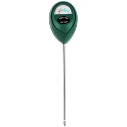 Premium Soil Moisture Sensor for Indoor & Outdoor Gardening - No Batteries Needed (Green)