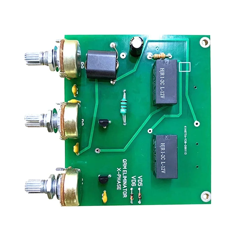 QRM Canceller Eliminator X-Phase 1.8-30Mhz Band PTT Control Finished Eliminator Board Built-In PTT Control Easy To Use