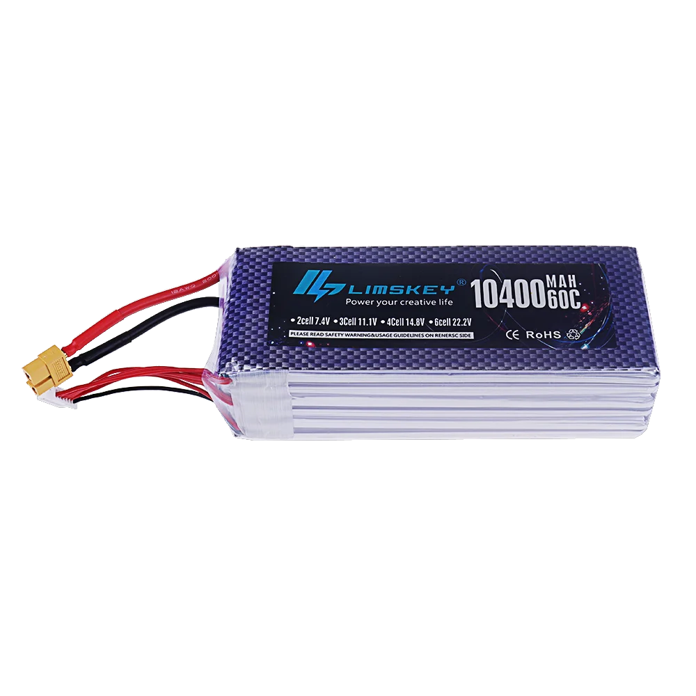 Batterie Drone 6S LiPo 2200mAh XT60 - Haute Performance