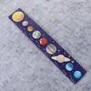 Baby Wooden Montessori Teaching Aids Science Cognition Jigsaw Puzzle Universe Solar System Eight Planet Matching Educational Toy 3