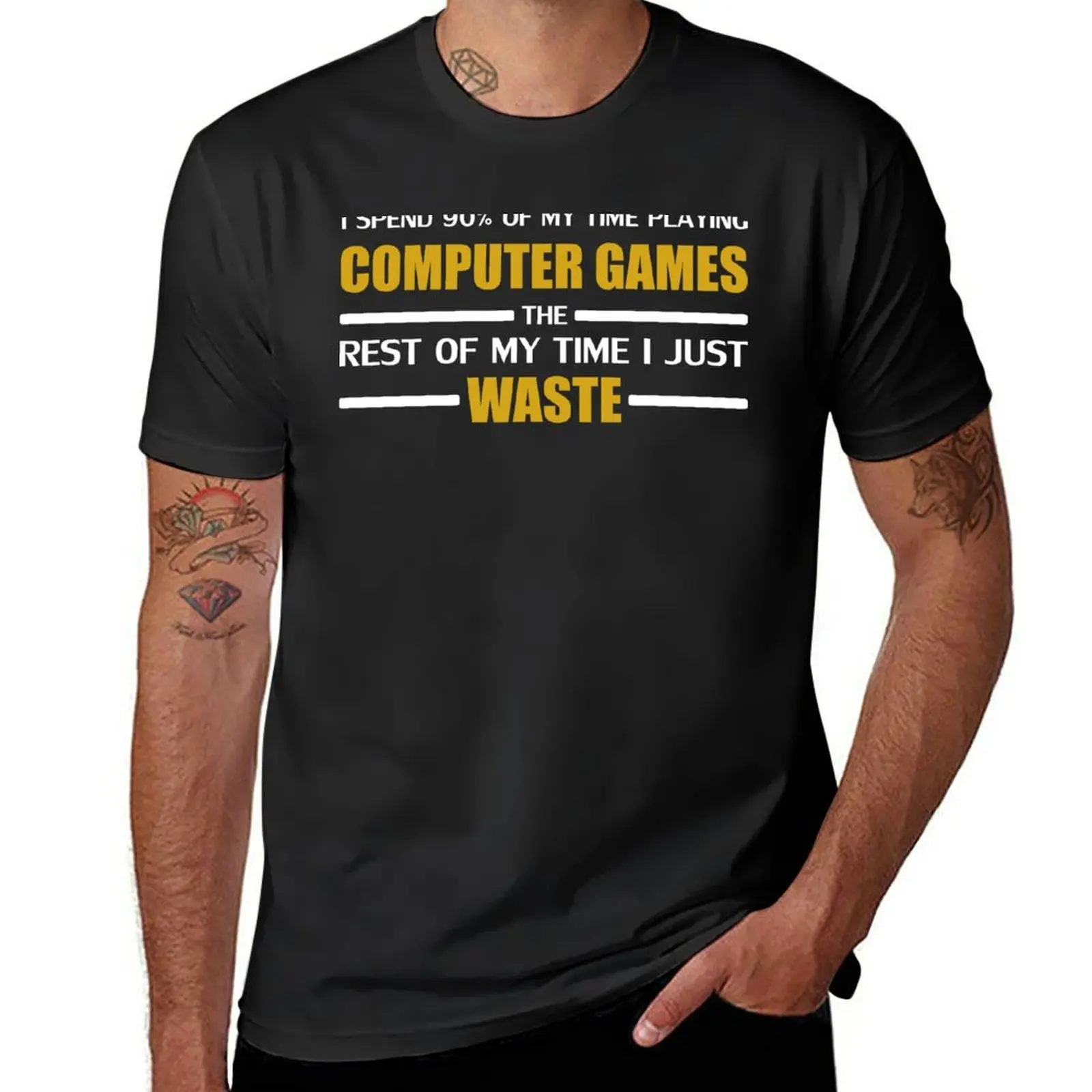 

Computer Gaming T-Shirt tops blanks korean fashion t shirts for men