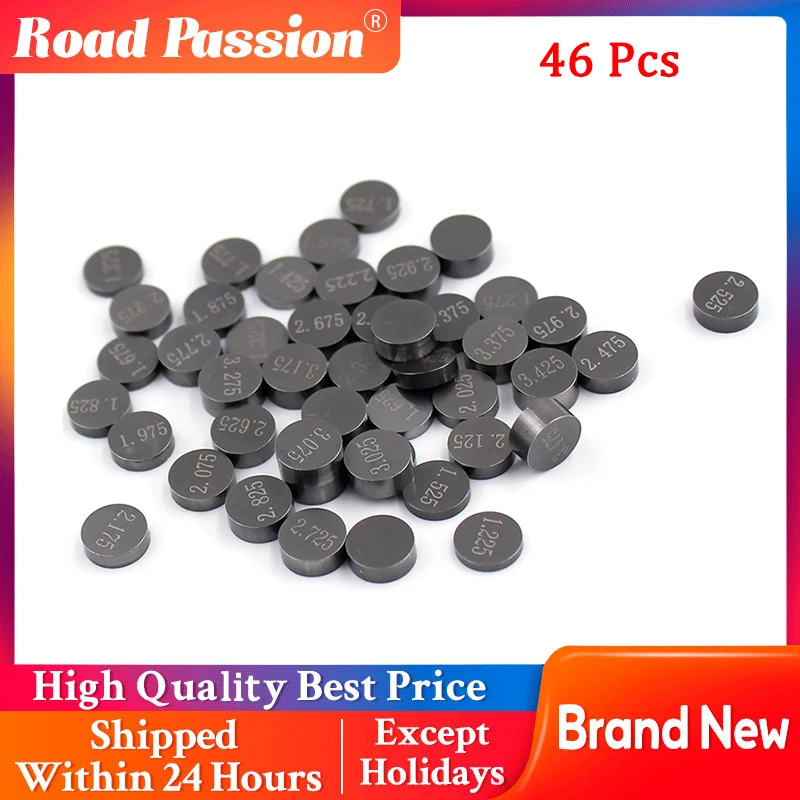 RoadPassion46pcs748mmKitMotorcycleEngineAdjustableValveShim