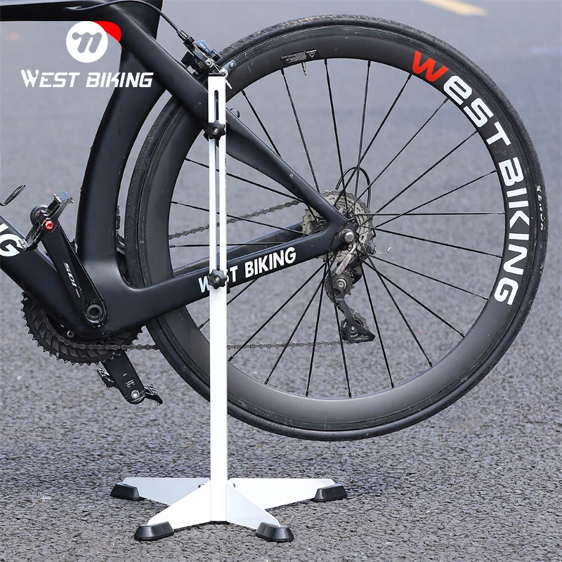 WEST BIKING Bicycle Parking Rack MTB Mountain Road Bike Iron Work Stand Storage Display Bicycle Repair Tools Cycling Accessories