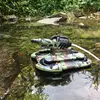 Car Boat Tank 3-In-1 Amphibious RC Battle Tank Dual Mode Switch Shooting Water Integrated Bottom Waterproof Electric Kids RC Toy 2