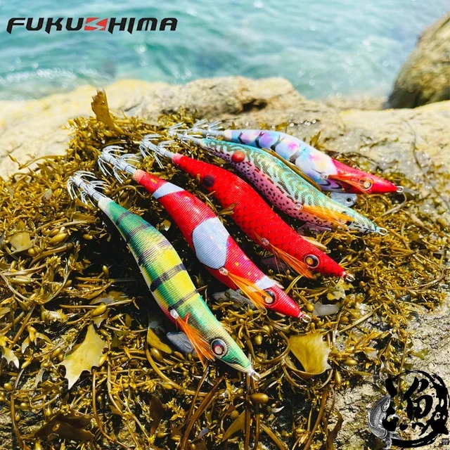 Taiwan ink will EO luminous wood shrimp detonation squid hook Marine fishing  fishing bait simulation fisheye of ink - AliExpress