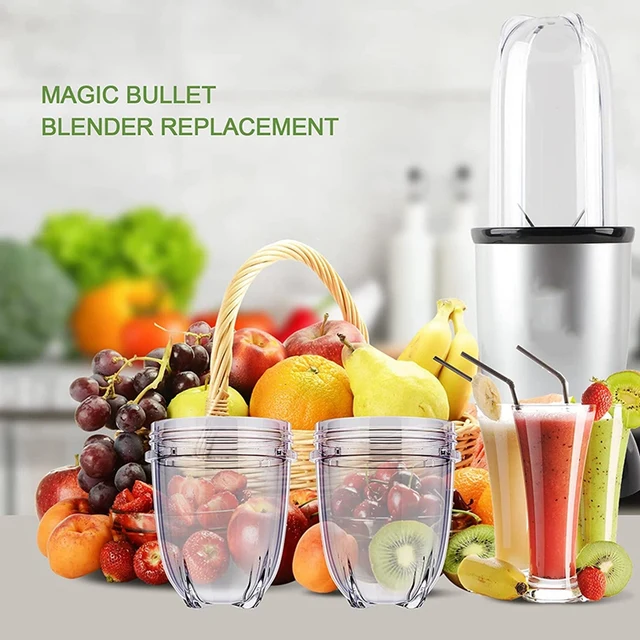 (Pack of 2) Cross Blade Blender Magic Bullet Replacement Parts Compatible  with 250-watt Magic Bullet MB1101 Series Blender, Juicer and Mixer