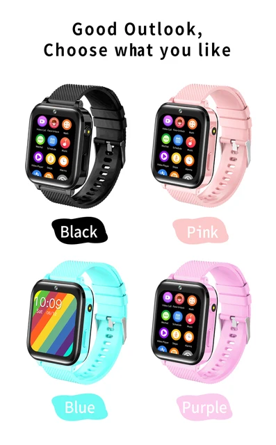 Top Sale 1.7 IPS 4G Kids GPS Smart Watch App Store Download 8G Large  Memory Wearable Devices Video Player Mini Mobile Phone T36 - AliExpress
