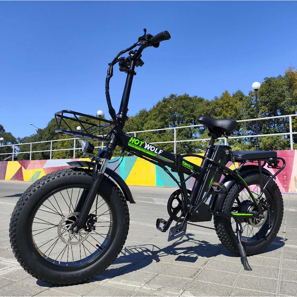 Bicycle 20-inch Electric bike folding electric bicycle 48v 750w fatbike