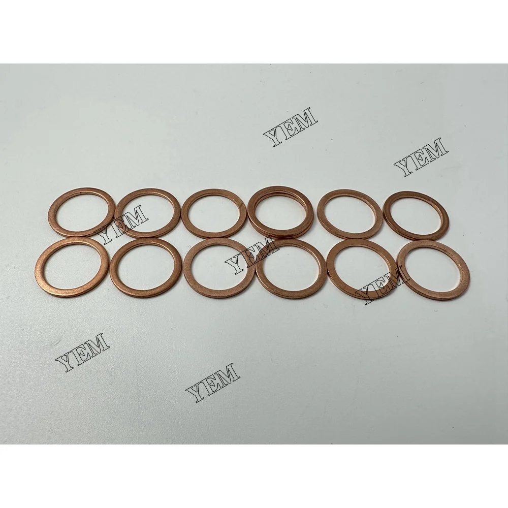 

4 шт. прокладки, медь 119600-11460 2TNE68 для Yanmar