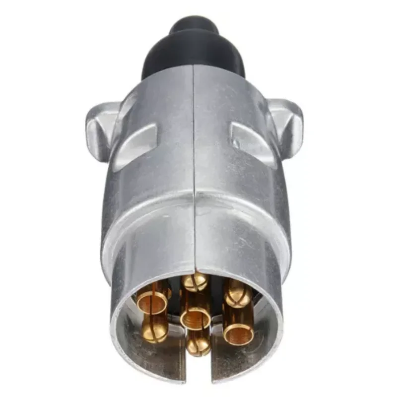Trailer Plug 7 Pin Trailer Plug Aluminium Alloy Plug EU 12V Towing Connectors For Truck For RV Camper Caravan Car Accessorie trailer plug adapter,trailer socket,trailer plug socket,trailer plug