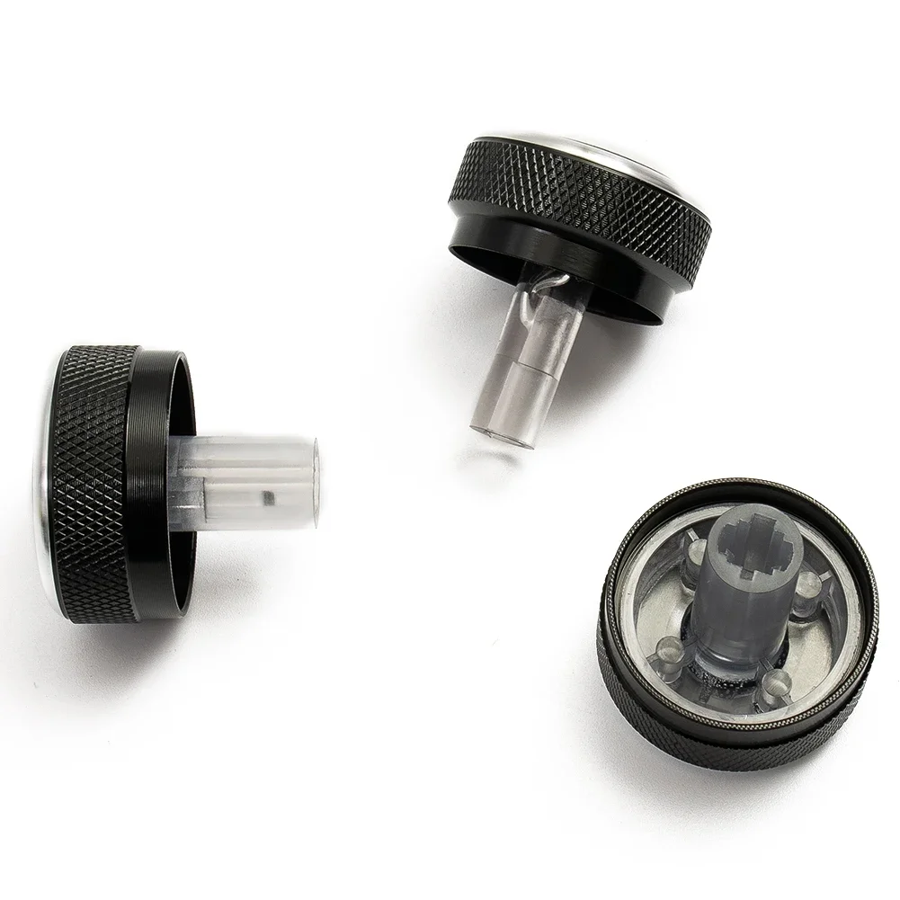 

Durable New Useful A/C Knob Button 3 Pcs/Set Black Air Conditioning For Mazda 2 Parts Accessories Aluminum Alloy