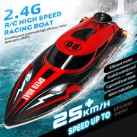 HJ808 RC Battery Boat 2.4Ghz 25km/h High-Speed Remote Control Racing Ship Water Speed Boat Children Model Toy 2