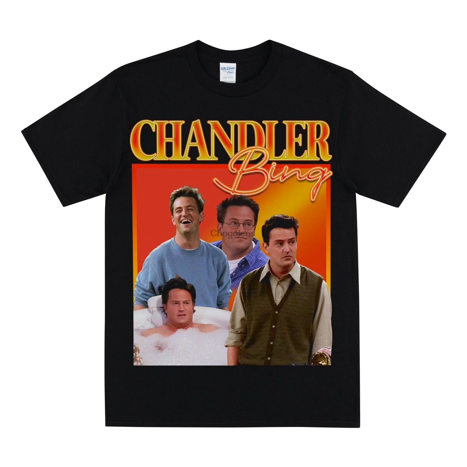 CHANDLER BING Homage Tshirt Mens T 
