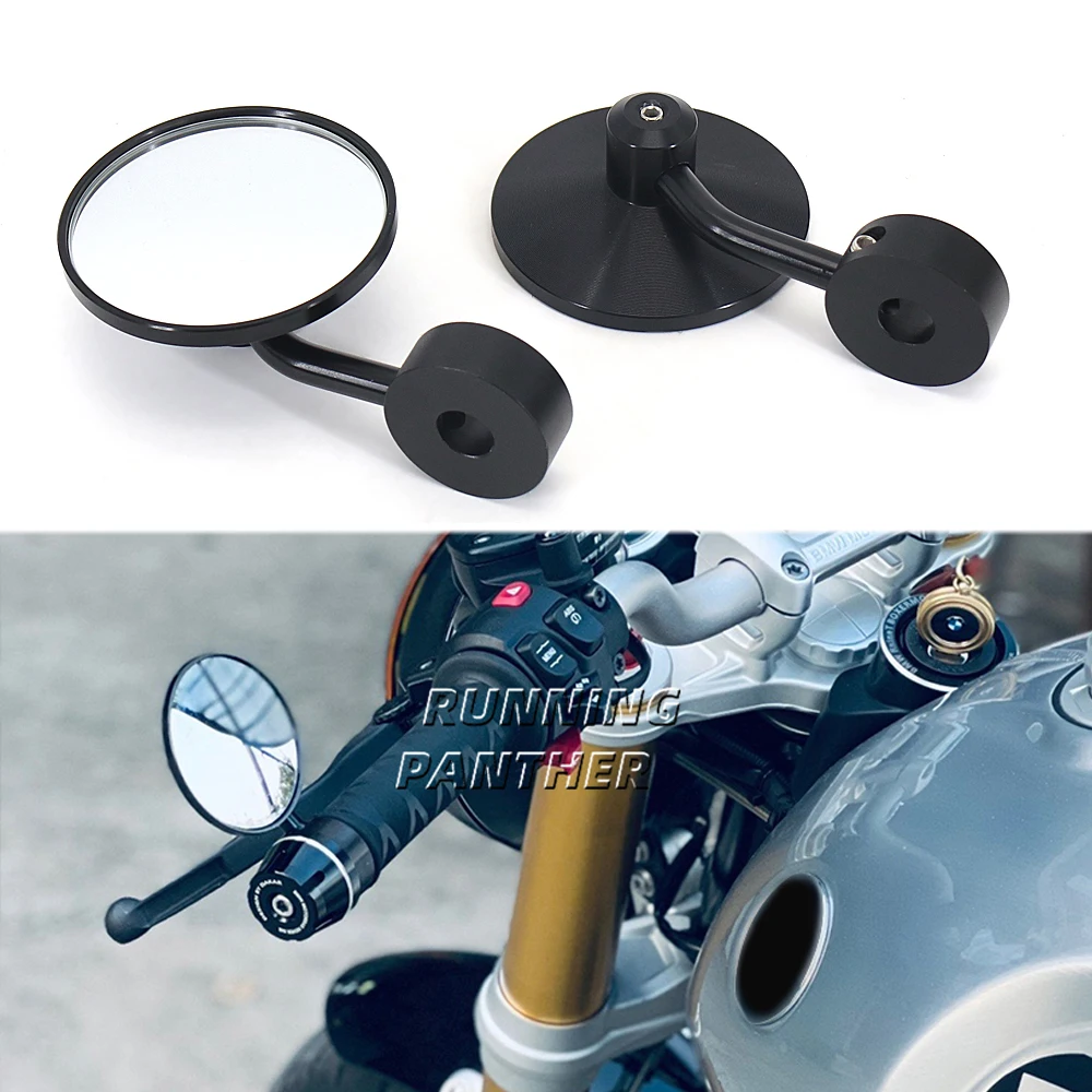 

NEW For BMW Rninet R9T R NINE T NineT Pure Urban Racer Motorcycle CNC Handlebar Handle Bar Rearview Side Mirrors Bar End Mirror