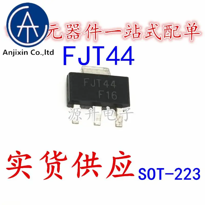 

10 шт. 100% оригинальный новый FJT44KTF FJT44 NPN epitaxial силиконовый транзистор SOT-223
