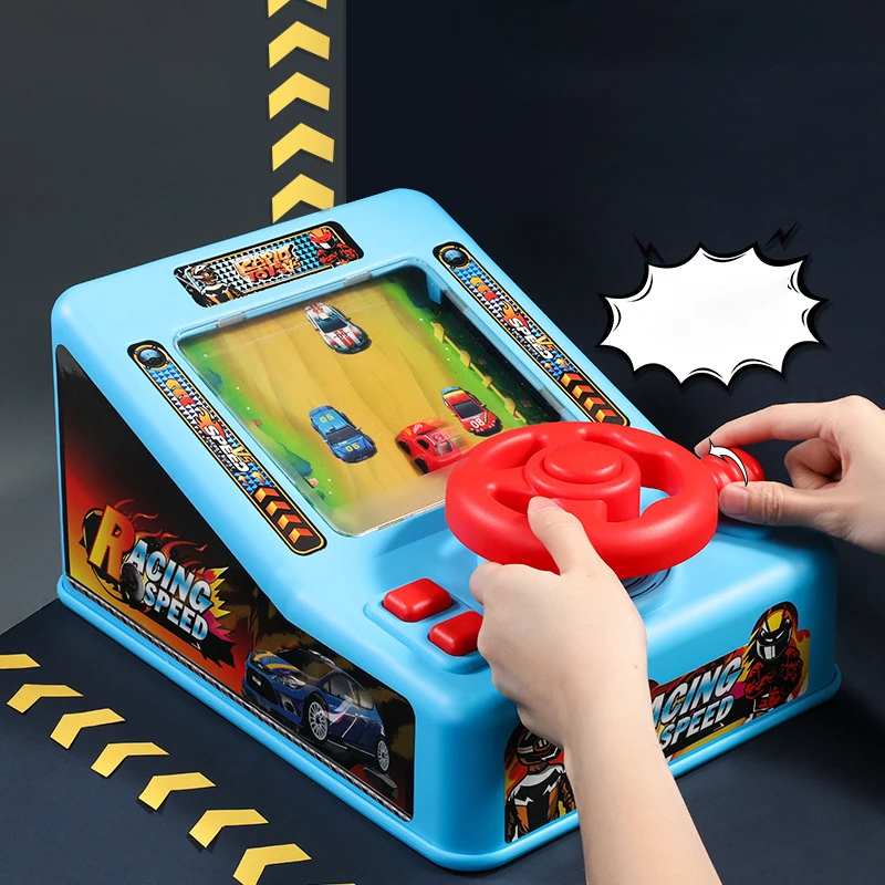 Children's Steering Wheel Driving Toy Electronic Simulation Driving Car Adventure Game With Music Sound Effects Toys For Boys children s toy car boy inertia car music sound and light 0 3 years old baby educational toy police car ambulance sound toy