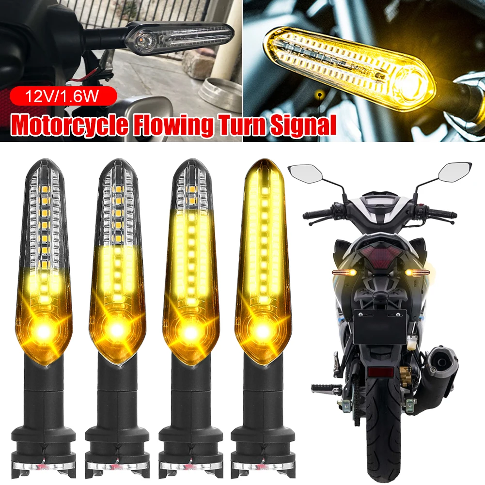 

2/4PCS Universal Motorcycle Turn Signal Light Daytime Running Lights Front Rear Lamp For Yamaha MT07 MT03 MT09 Tracer XSR 700