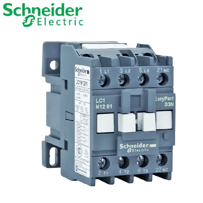 

Schneider electric EasyPact D3N 3-ploe contactors LC1N12 1NC or 1NO 50HZ LC1N1201B5N LC1N1210B5N LC1N1201M5N LC1N1210M5N