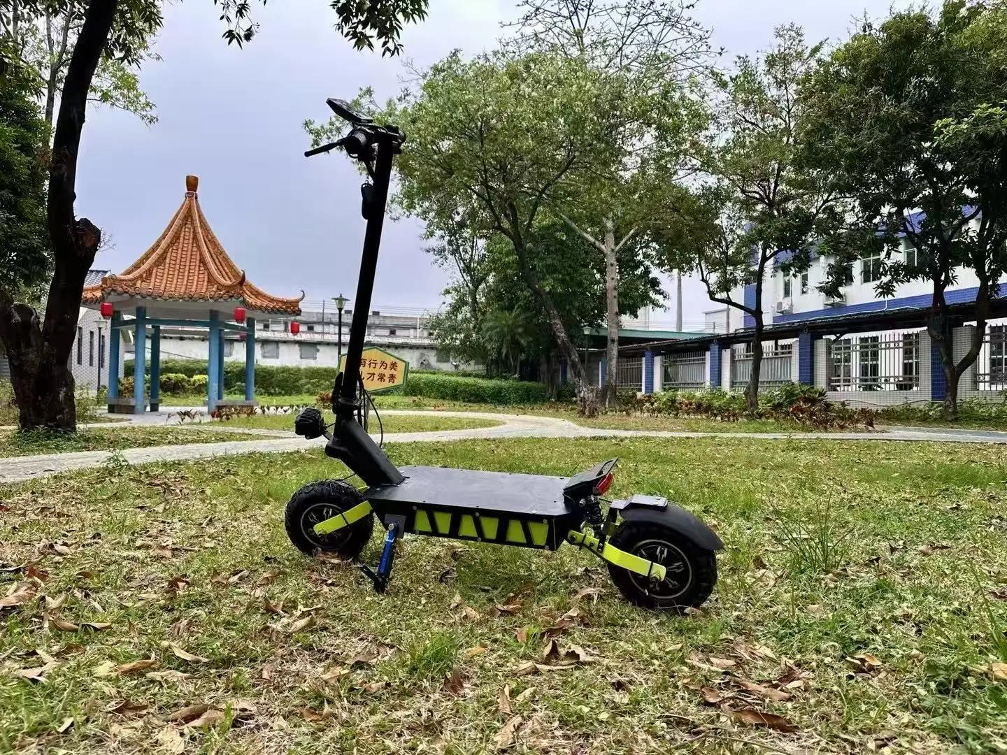 11 Inch 2400W48V Dual Motor Off-road Electric Scooter Segway Top Speed 60-70km/h DGBM