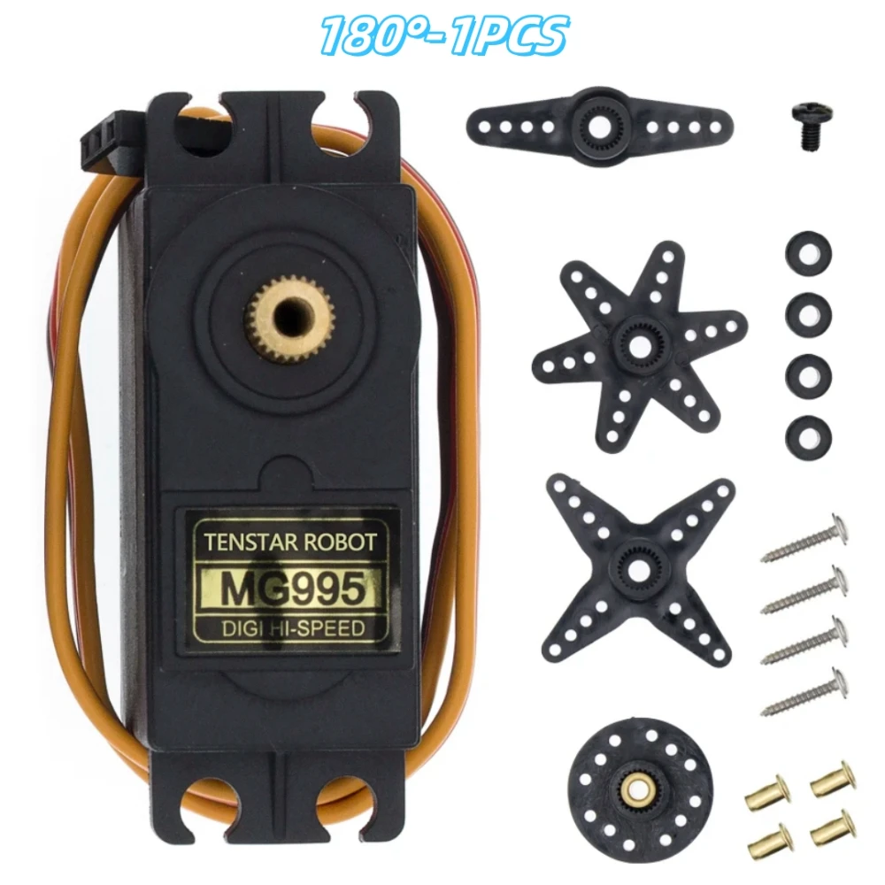 High-Torque 180°/360° Metal Gear Servo