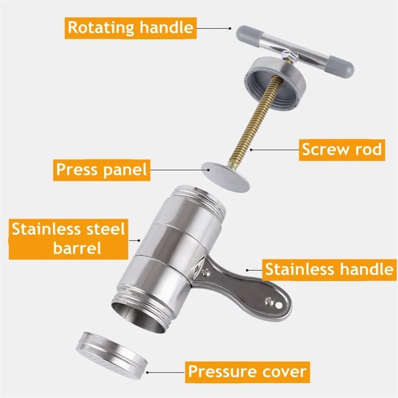 Stainless Steel Pasta Machine for Spaghetti