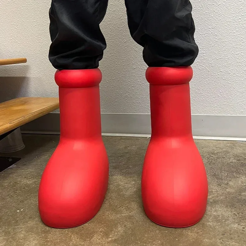 Unisex Men Women Big Red Boot For Adult Kids Astro Boy Boots