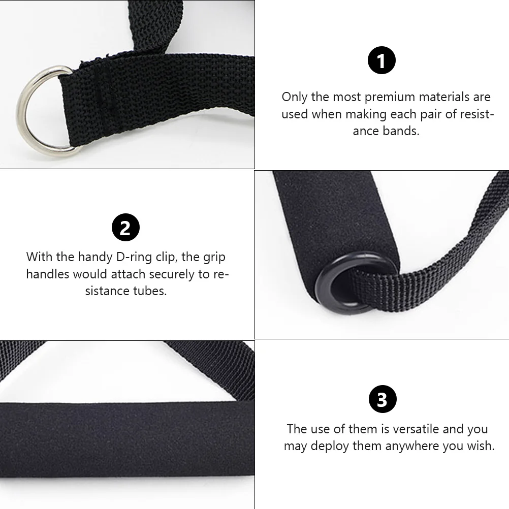 Strength Training Pull Handle 4 Pcs Fitness Workout Handle