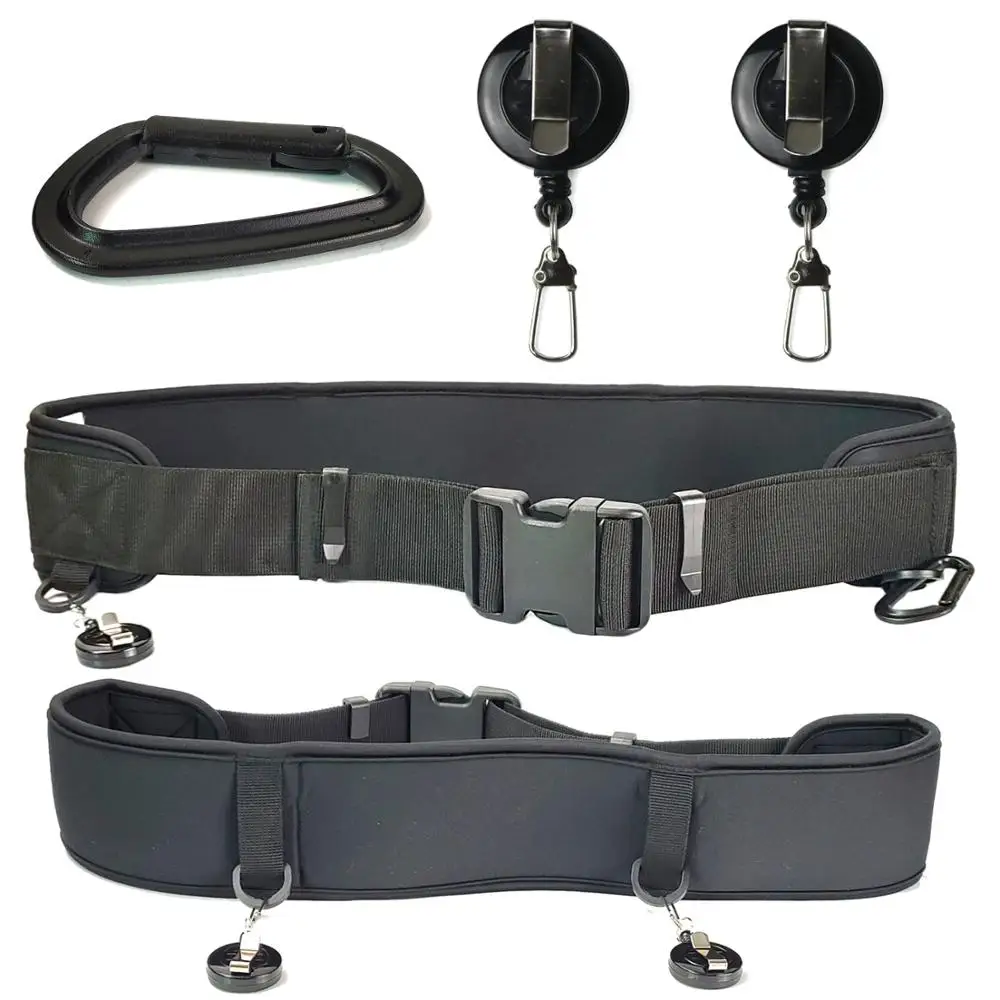 Aventik Fishing Wading Belt 3.15in Wide Adjustable Wader Belt Fishing Accessories
