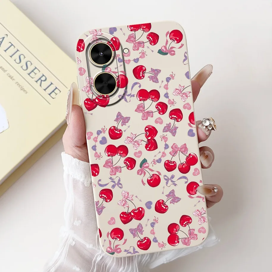 Lovely Avocado Cartoon Soft Silicone Bumper Phone Case